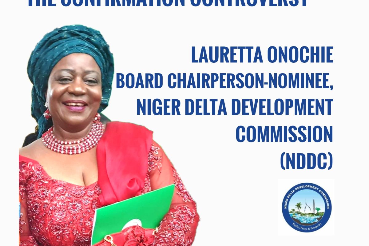 NDDC Nomination: Lauretta Onochie and the ‘Confirmation Controversy’ | Throwback Thursday