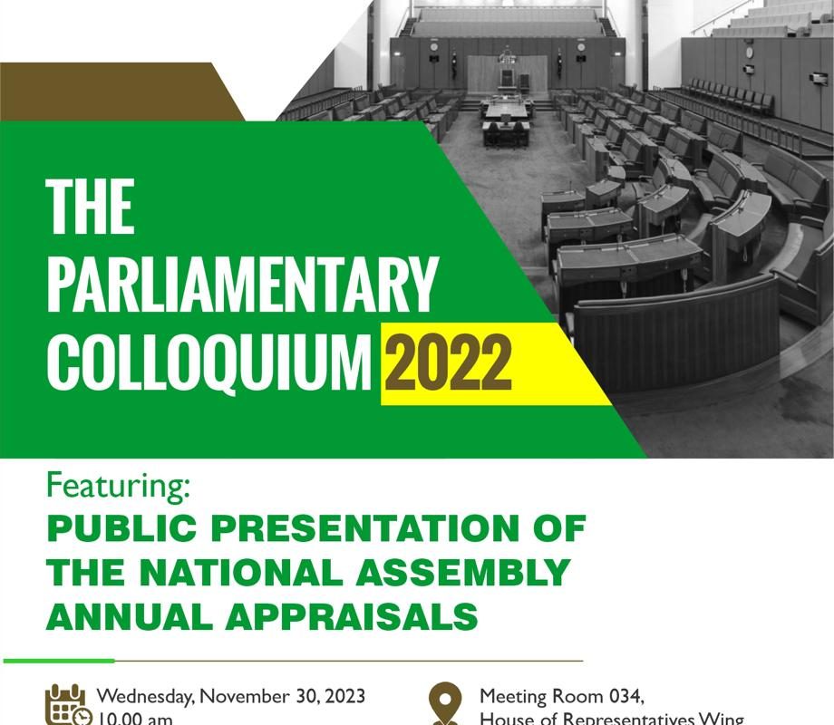 OrderPaper to present National Assembly Annual Appraisals at Parliamentary Colloquium