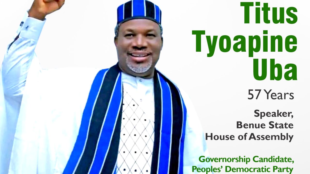 Parliament Spotlight: Titus Tyoapine Uba | Speaker, Benue State House of Assembly