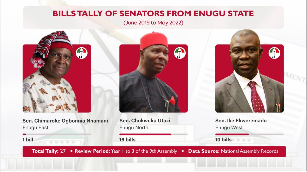 Ex-Enugu Governor, Chimaroke Nnamani sponsored one bill in three years | National Assembly Scorecard