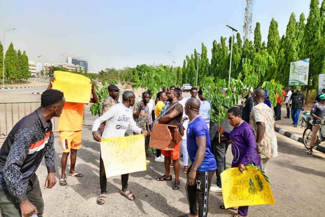 Ex-Niger Delta agitators protest at National Assembly, decry non-payment of emoluments   