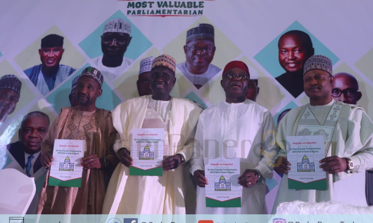 9th NASS: OrderPaper inducts five lawmakers into MVP Hall of Fame