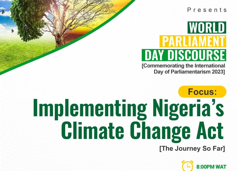 World Parliament Day: OrderPaper holds high-level discourse on Nigeria’s climate action
