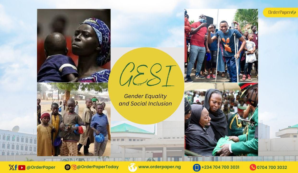 GESI TRACKER: leave for widows and widowers and the Statutory budget