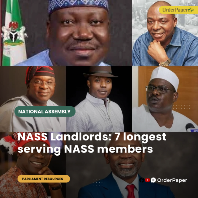 NASS Landlords: 7 longest serving NASS members