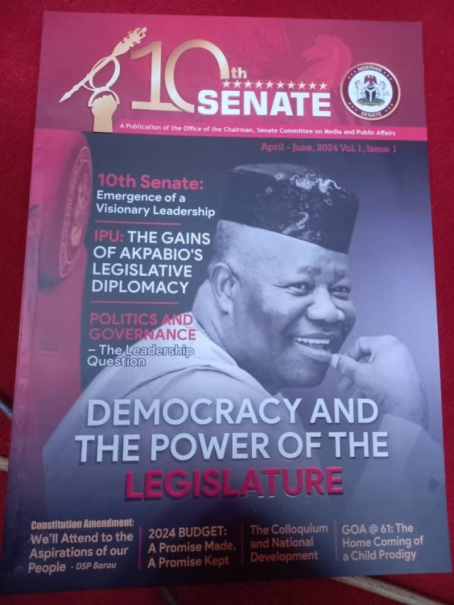 Nigerian Senate launches magazine to promote transparency and accountability