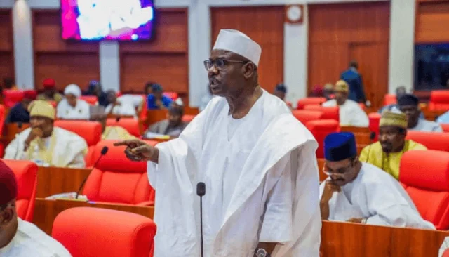 “This is not a Chamber, this looks like a conference hall” - Ndume laments over poor condition of Senate chamber 