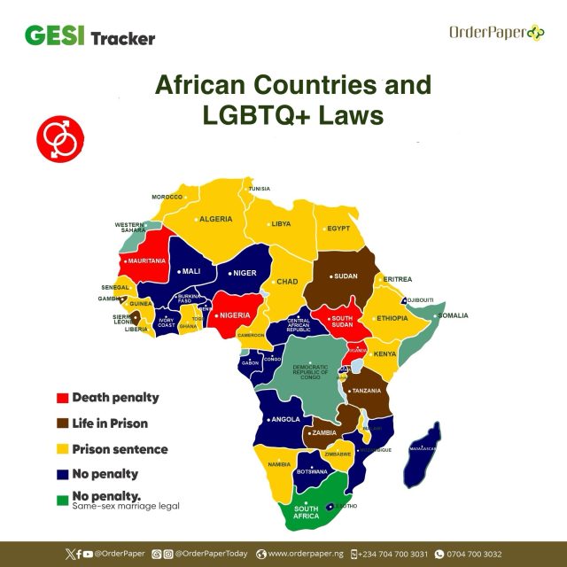 African Countries and LGBTQ+ Laws