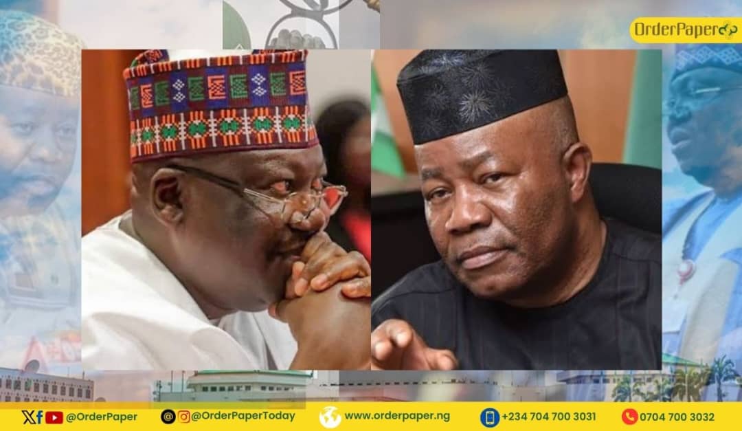 Akpabio, Lawan spar over plenary start time 