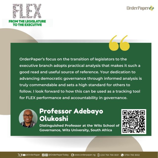 Olukoshi on FLEX