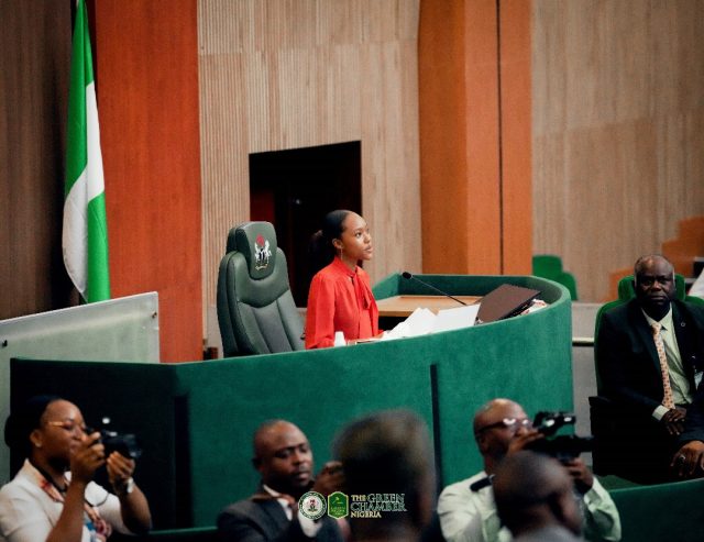 House makes history as speaker cedes seat to teen on girl-child day