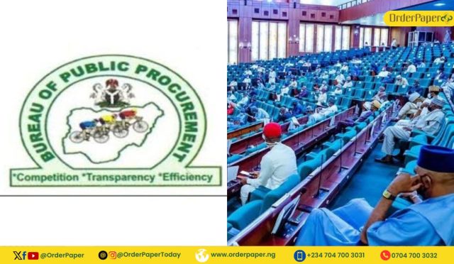 Reps urge FG to increase budget of Bureau of Public Procurement  